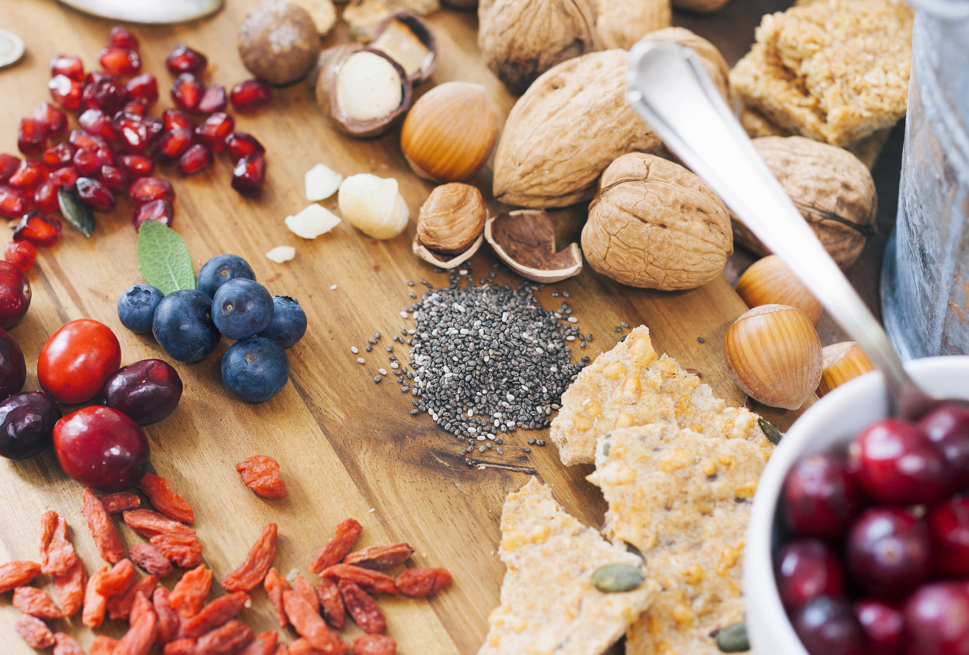 Alimentos naturales antioxidantes y que refuerzan al sistema inmunológico